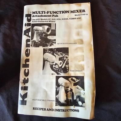 Kitchen Aid Heavy Duty Mixer & Accessories (K-JS)