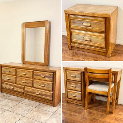 FLORIDA FURN. IND. ~ Solid Wood Three (3) Piece Bedroom Set