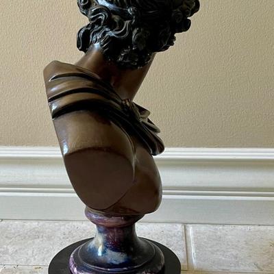 Apollo Belvedere Bust Bronze finish