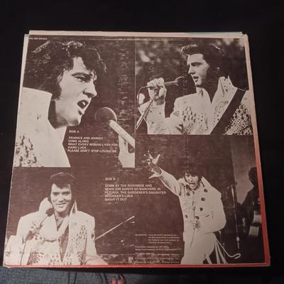 2 ELVIS PRESLEY VINYL RECORDS (2)