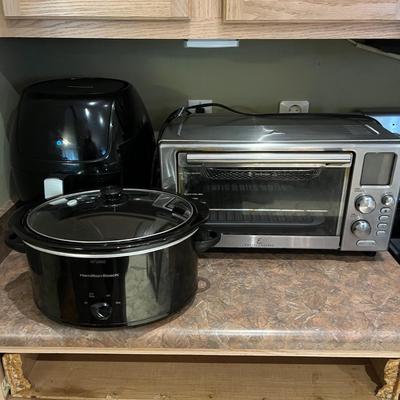 Emeril Lagasse Toaster Oven, Hamilton Beach Slow Cooker & Power XL Air Fryer (K-MG)