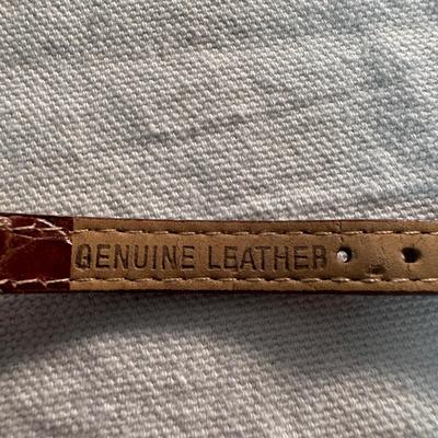 Genuine Leather and Stainless Steel Watches (ST-DZ)
