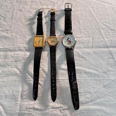 Genuine Leather and Stainless Steel Watches (ST-DZ)