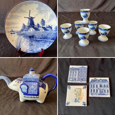 Delft & More Blue/White China (LR-RG)