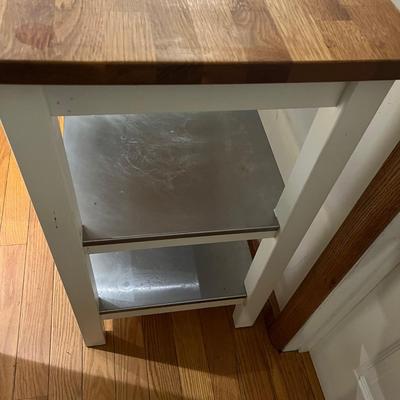Rolling Butcher Block Cart (K-MG)