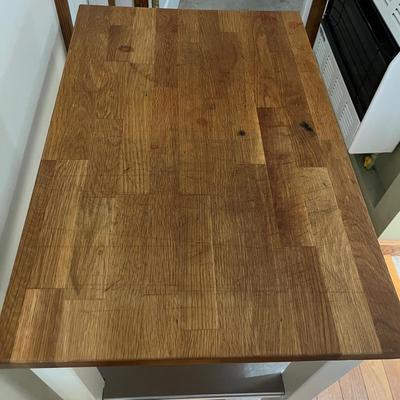Rolling Butcher Block Cart (K-MG)