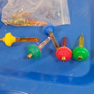 LOT 166 OLD CHRISTMAS BUBBLE LIGHTS