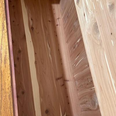 Solid Oak Keepsakes Chest