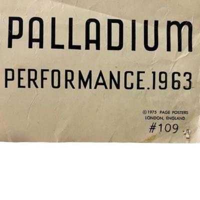 1975 Facsimile-Signed Beatles Poster