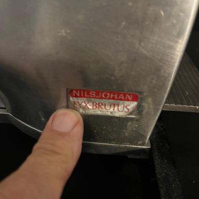 Nils Johan Brutus Meat Slicer & Husqvarna Meat Grinder (K-MG)