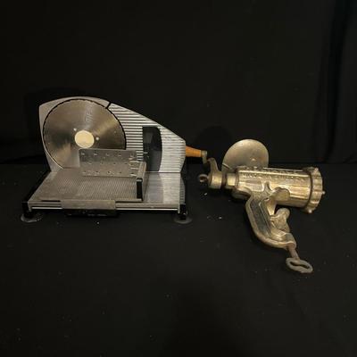 Nils Johan Brutus Meat Slicer & Husqvarna Meat Grinder (K-MG)
