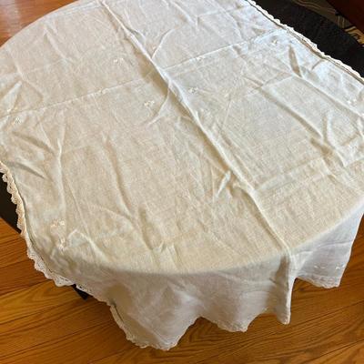 Vintage Cotton Table Linens & More (LR-RG)