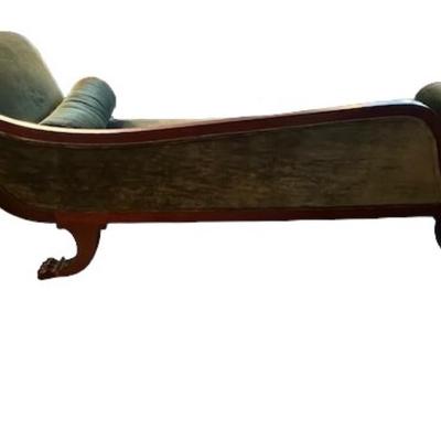 Duncan Phyfe Style Chaise Lounge