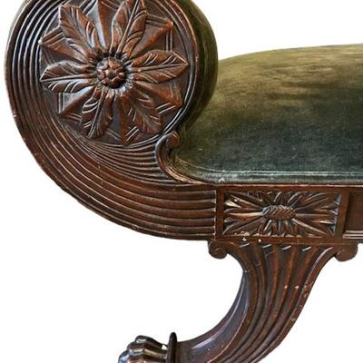 Duncan Phyfe Style Chaise Lounge