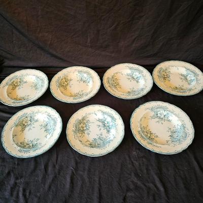 Swedish Green Anna Porcelain China (K-JS)