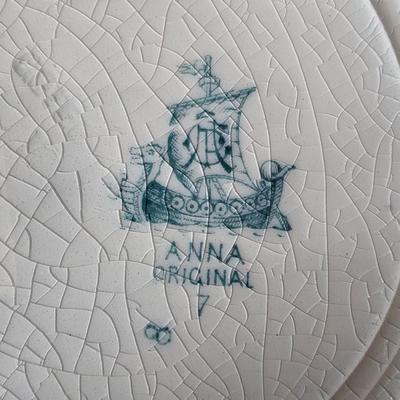 Swedish Green Anna Porcelain China (K-JS)