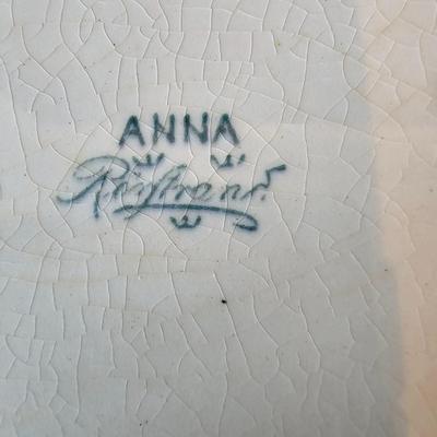 Swedish Green Anna Porcelain China (K-JS)
