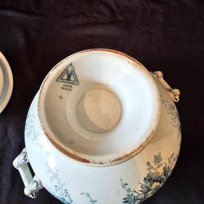 Swedish Green Anna Porcelain China (K-JS)