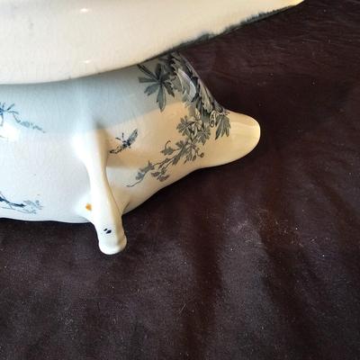 Swedish Green Anna Porcelain China (K-JS)
