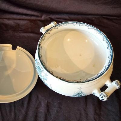 Swedish Green Anna Porcelain China (K-JS)