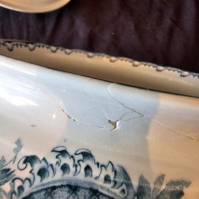 Swedish Green Anna Porcelain China (K-JS)