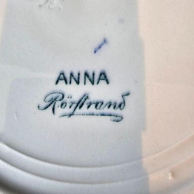 Swedish Green Anna Porcelain China (K-JS)