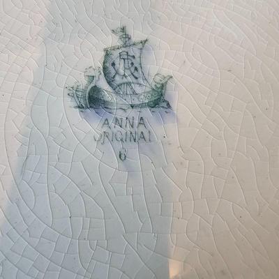 Swedish Green Anna Porcelain China (K-JS)