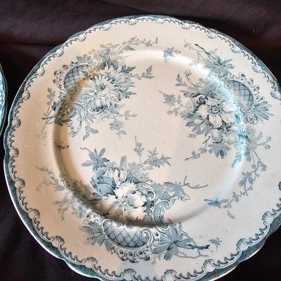 Swedish Green Anna Porcelain China (K-JS)