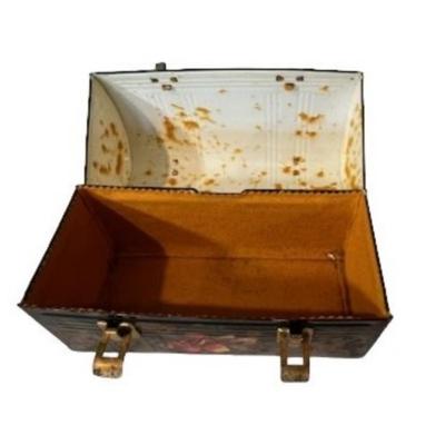 Vintage Decoupage Lunch Pail