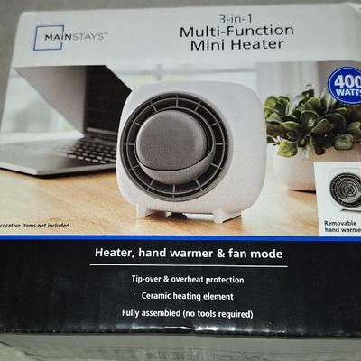Multi function mini heater