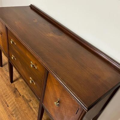 Solid Wood Mahogany Sideboard ~ *Read Details