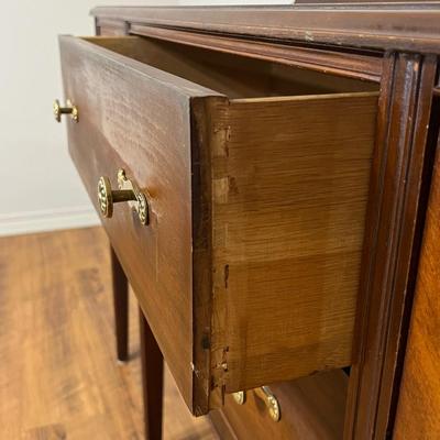 Solid Wood Mahogany Sideboard ~ *Read Details