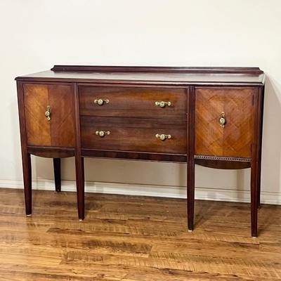 Solid Wood Mahogany Sideboard ~ *Read Details