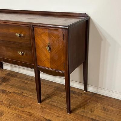Solid Wood Mahogany Sideboard ~ *Read Details
