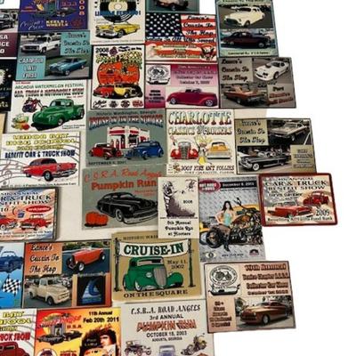 Automotive Rally Badges