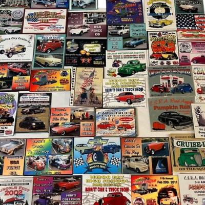 Automotive Rally Badges