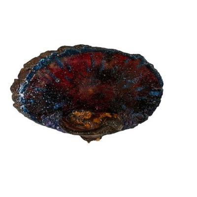Psychedelic Fungus on Live Edge Slab
