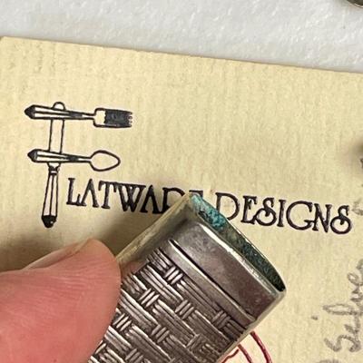 Four-Piece Latware Designs Set with Sterling Pins & More (K-DZ)