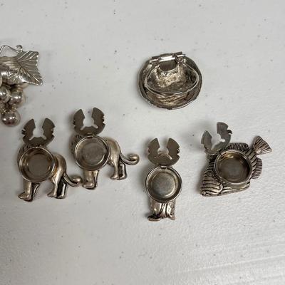 Four-Piece Latware Designs Set with Sterling Pins & More (K-DZ)