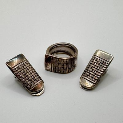Four-Piece Latware Designs Set with Sterling Pins & More (K-DZ)