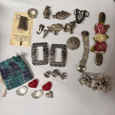 Four-Piece Latware Designs Set with Sterling Pins & More (K-DZ)
