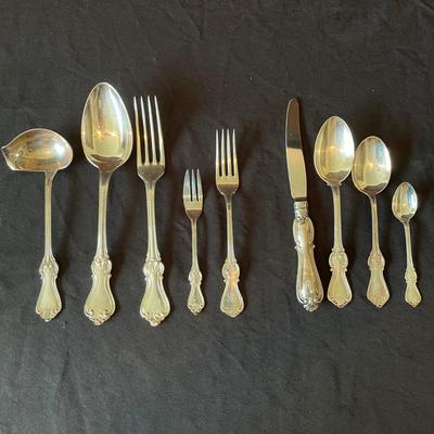 12 Person European Flatware & Serving Set (LR-SS)