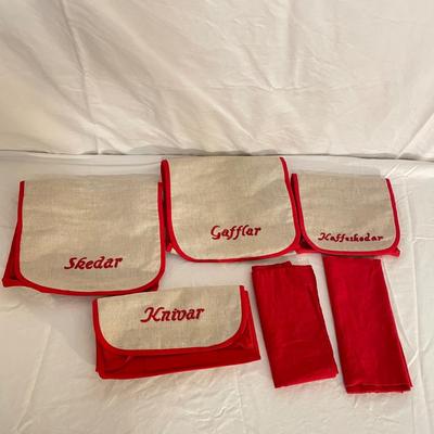 12 Person European Flatware & Serving Set (LR-SS)