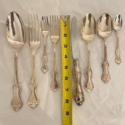 12 Person European Flatware & Serving Set (LR-SS)