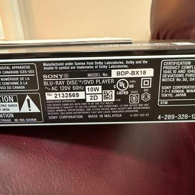 SAMSUNG SONY COMBO ~ 32”TV & Blu-Ray