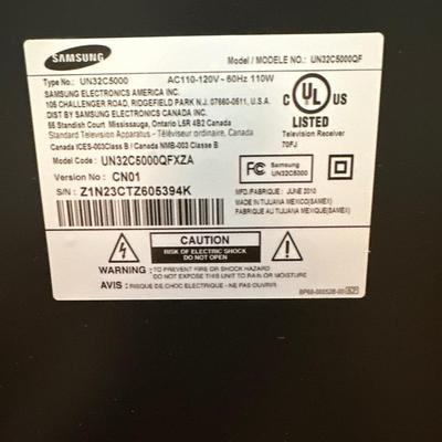 SAMSUNG SONY COMBO ~ 32”TV & Blu-Ray
