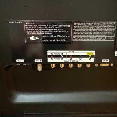 SAMSUNG SONY COMBO ~ 32”TV & Blu-Ray