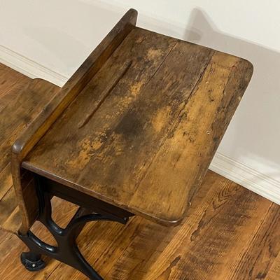 Antique Childrens School Desk