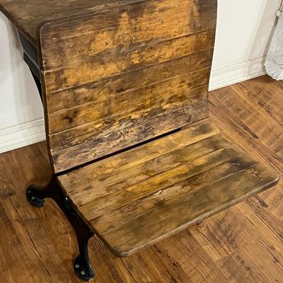 Antique Childrens School Desk