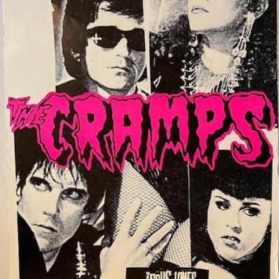 The Cramps Hamburg Docks Concert Poster